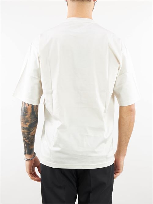 Boxy fit basic t-shirt with embroidery logo Low Brand LOW BRAND |  | L1TSS246504N073